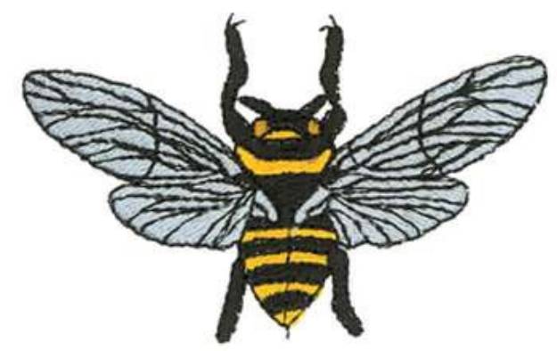 Picture of Bee Machine Embroidery Design