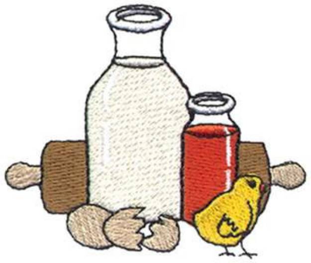 Picture of Kitchen Guest Machine Embroidery Design