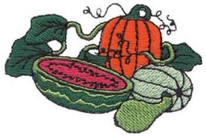 Picture of Fall Harvest Machine Embroidery Design