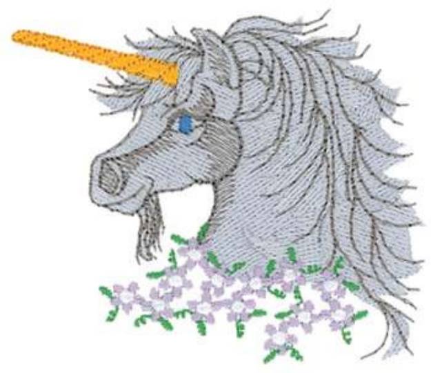 Picture of Unicorn Machine Embroidery Design
