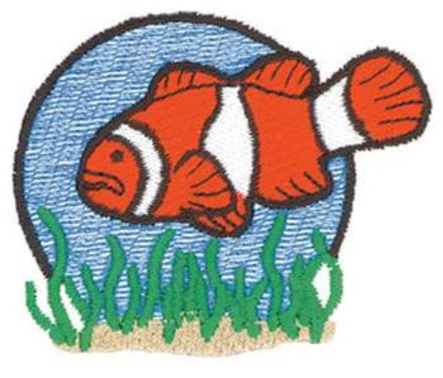 Picture of Clown Fish Machine Embroidery Design
