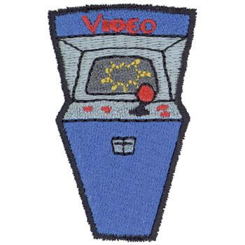 Video Game Machine Embroidery Design