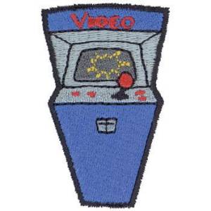 Picture of Video Game Machine Embroidery Design