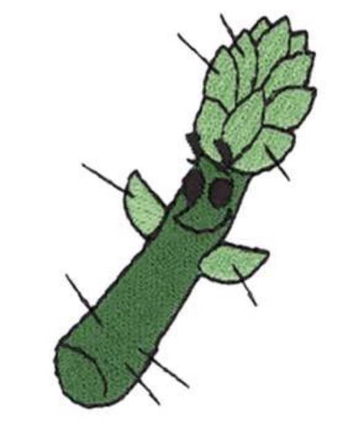 Picture of Asparagus Machine Embroidery Design