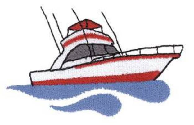 Picture of Eastern Seaboat Machine Embroidery Design
