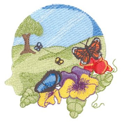 Butterflies Machine Embroidery Design