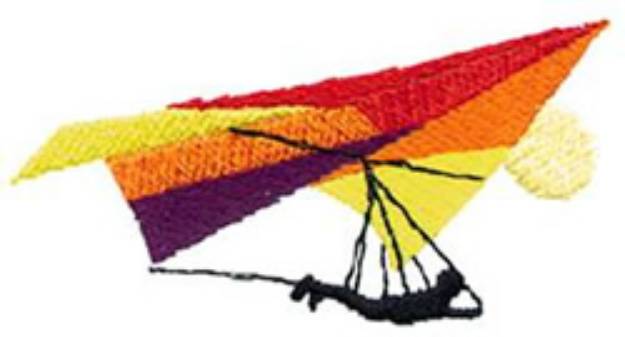 Picture of Hang Glider Machine Embroidery Design
