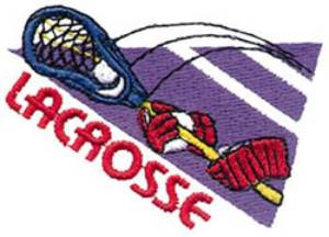 Picture of Lacrosse Logo Machine Embroidery Design