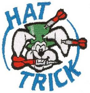 Picture of Hat Trick Machine Embroidery Design