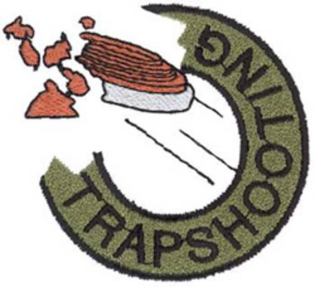Picture of Trapshooting Machine Embroidery Design