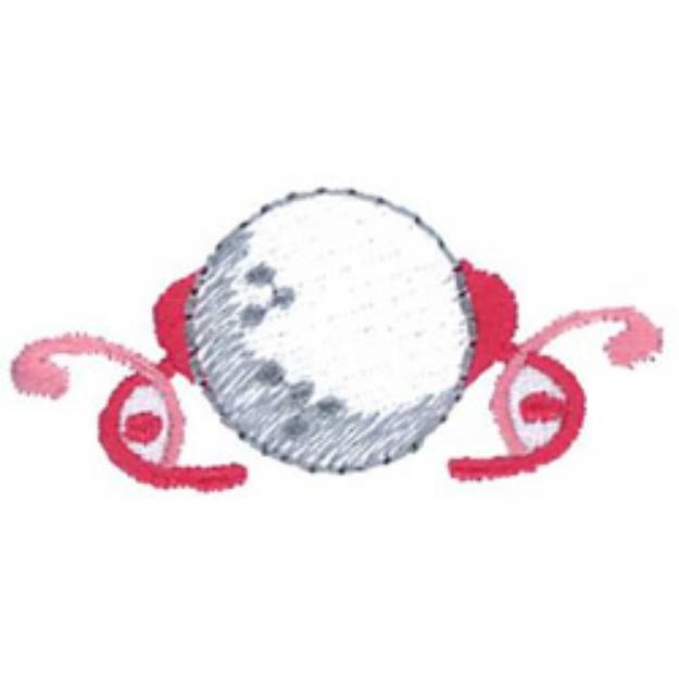Picture of Decorative Ball Machine Embroidery Design