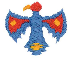 Thunderbird Machine Embroidery Design
