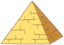 Pyramid Machine Embroidery Design