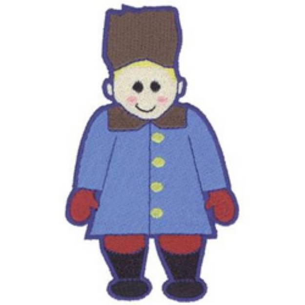 Picture of Russian Boy Machine Embroidery Design