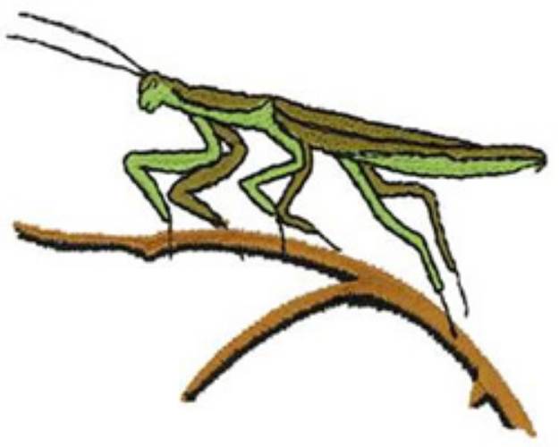 Picture of Praying Mantis Machine Embroidery Design