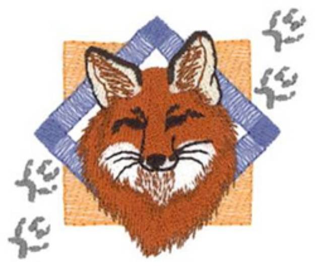 Picture of Fox Machine Embroidery Design