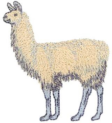 Llama Machine Embroidery Design