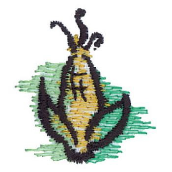 Corn On The Cob Machine Embroidery Design