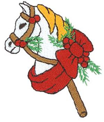 Toy Horse Machine Embroidery Design