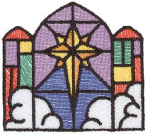 Picture of Star Of Bethlehem Machine Embroidery Design