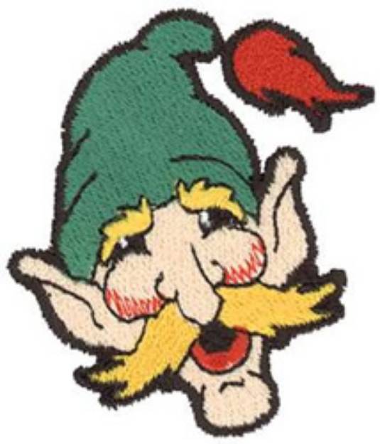 Picture of Christmas Elf Machine Embroidery Design