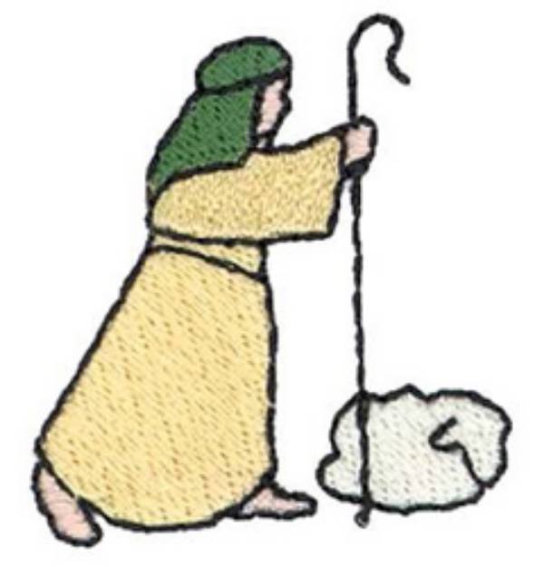Picture of Shepherd Machine Embroidery Design