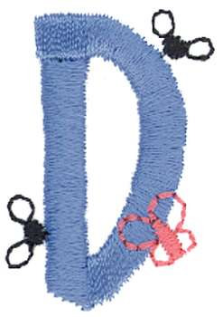 Bugs D Machine Embroidery Design