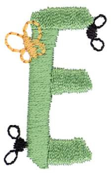 Bugs E Machine Embroidery Design