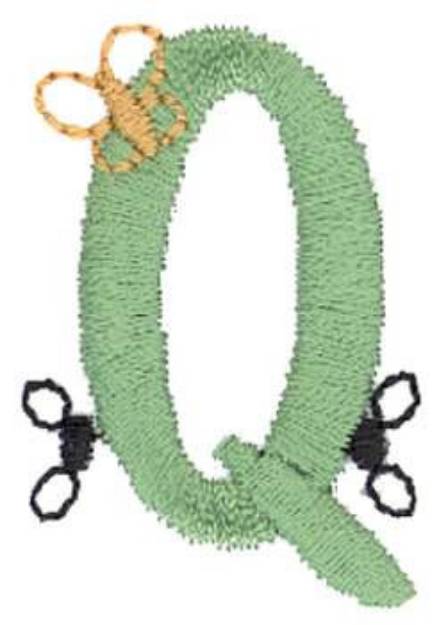 Picture of Bugs Q Machine Embroidery Design