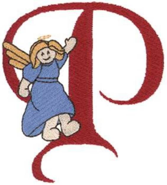 Picture of Angel P Machine Embroidery Design