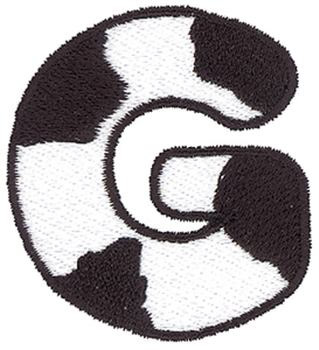 Cow G Machine Embroidery Design