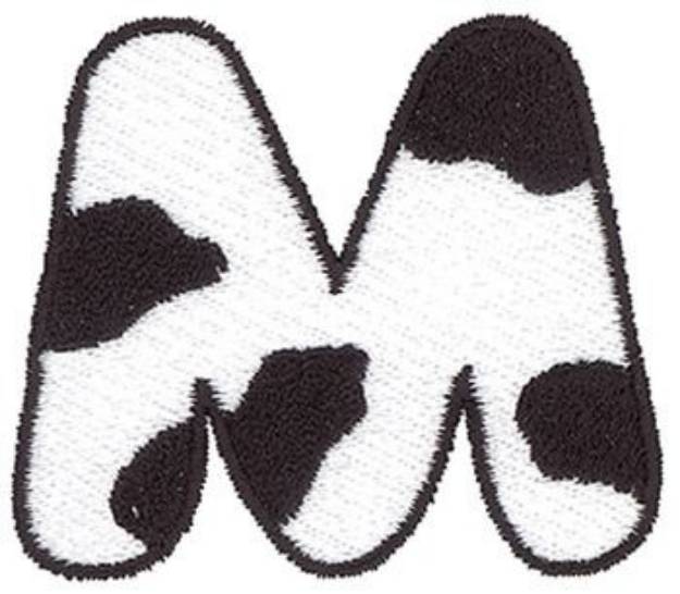 Picture of Cow M Machine Embroidery Design
