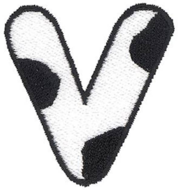 Picture of Cow V Machine Embroidery Design