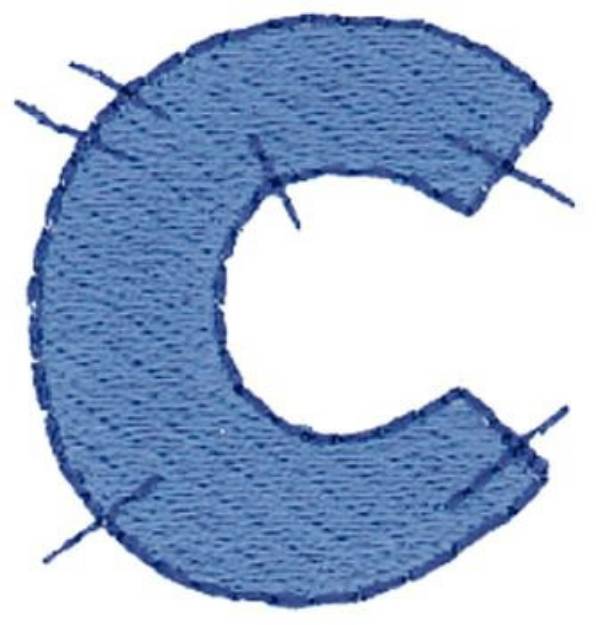 Picture of Stitch C Machine Embroidery Design