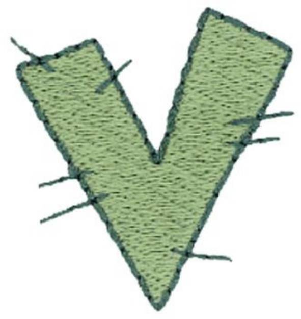Picture of Stitch V Machine Embroidery Design