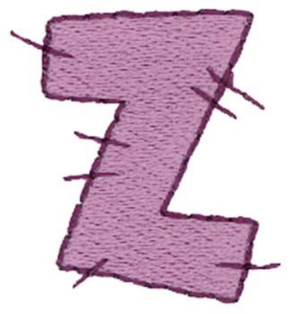 Picture of Stitch Z Machine Embroidery Design