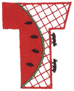 Picnic T Machine Embroidery Design
