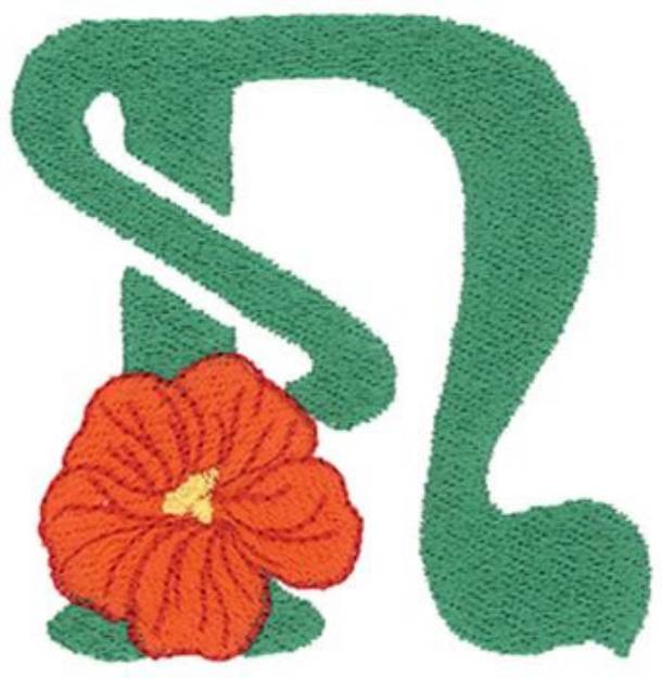 Picture of Flower N Machine Embroidery Design