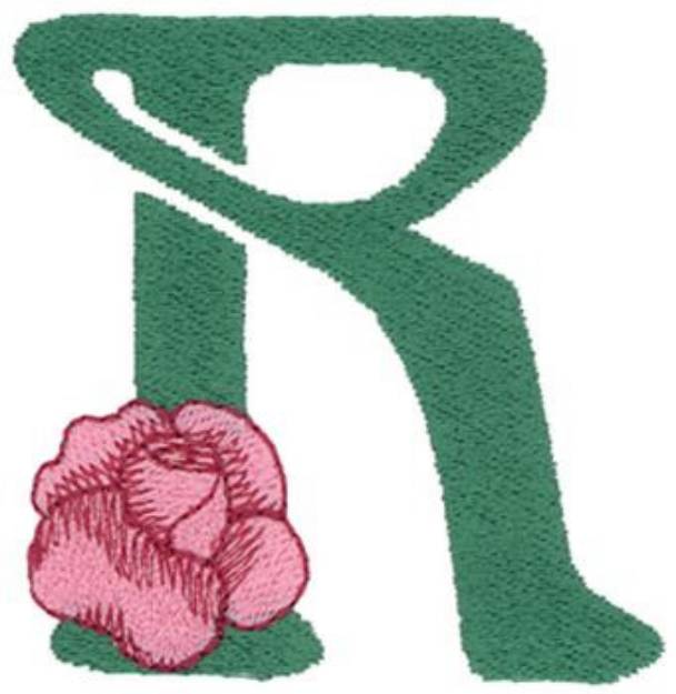 Picture of Flower R Machine Embroidery Design