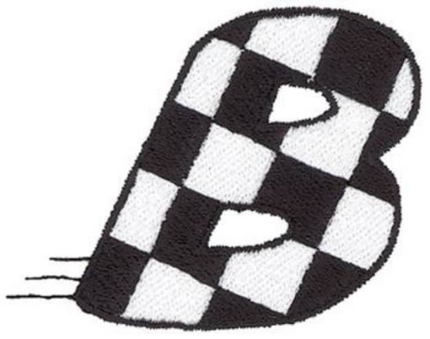 Picture of Checkered Flag B Machine Embroidery Design