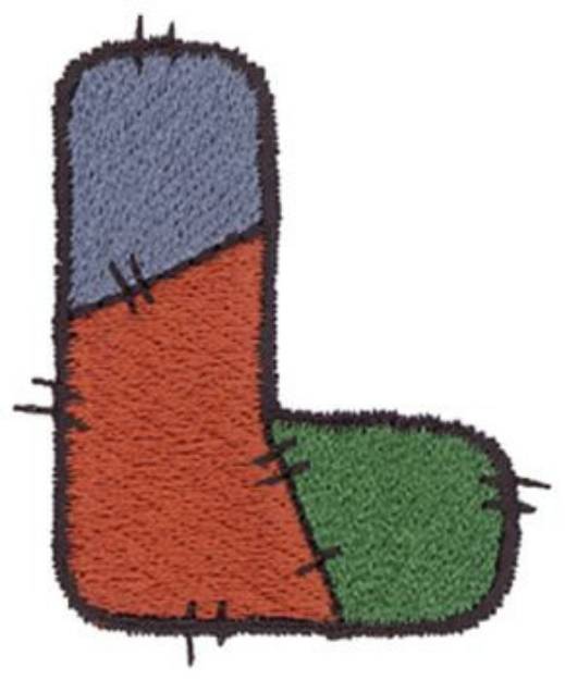 Picture of Patchwork L Machine Embroidery Design