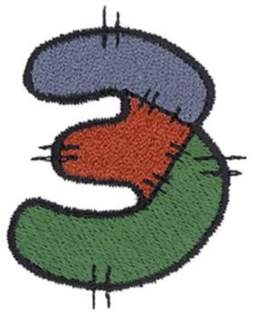 Picture of Patchwork 3 Machine Embroidery Design