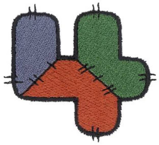 Picture of Patchwork 4 Machine Embroidery Design