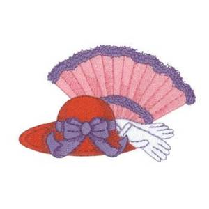 Picture of Hat and Accessories Machine Embroidery Design
