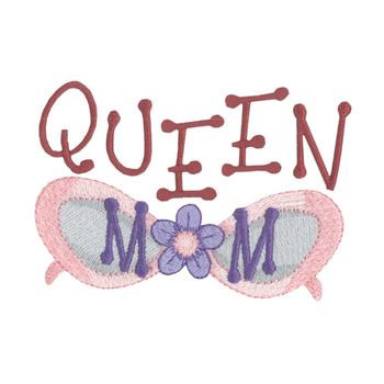 Queen Mom Machine Embroidery Design