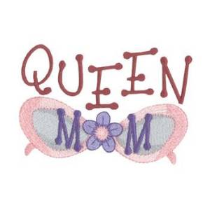 Picture of Queen Mom Machine Embroidery Design