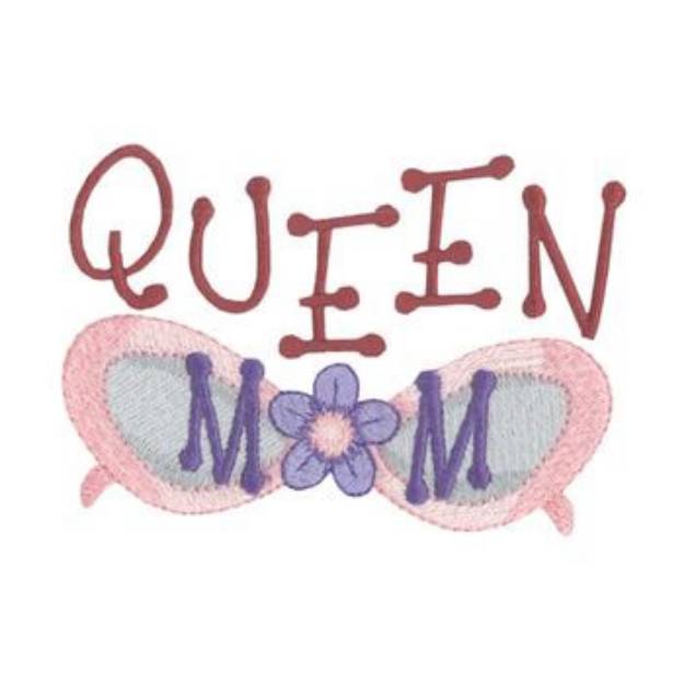 Picture of Queen Mom Machine Embroidery Design