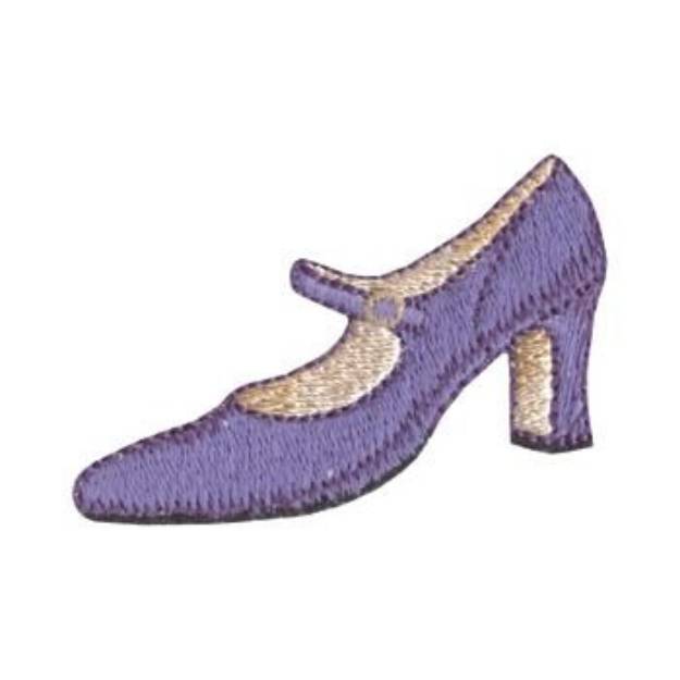 Picture of High Heel Strap On Machine Embroidery Design
