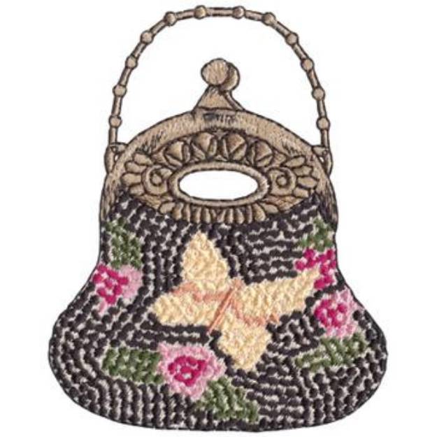 Picture of Beaded Purse Machine Embroidery Design