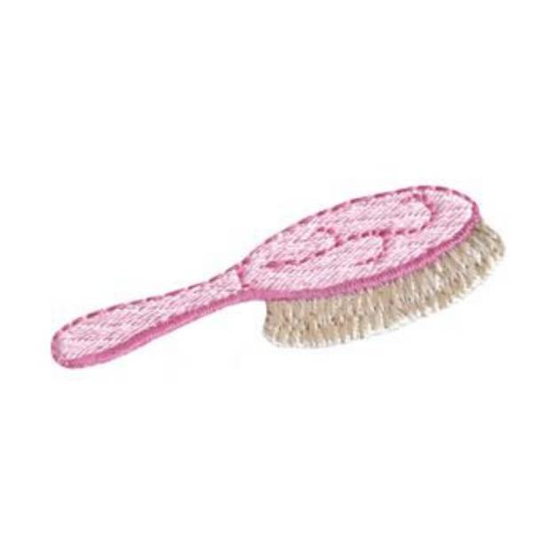 Picture of Hair Brush Machine Embroidery Design